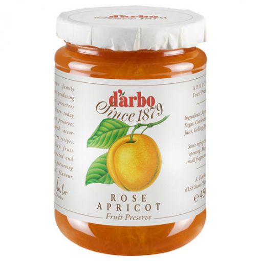 Picture of D'Arbo Rose Apricot Jam 450g