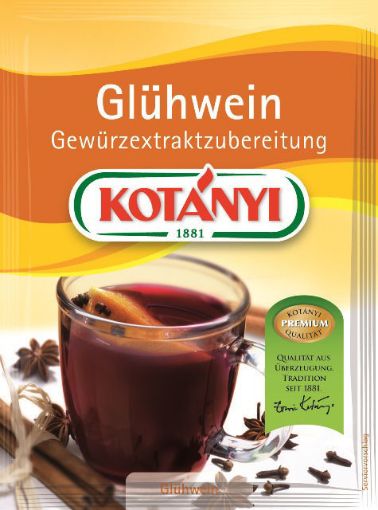 Picture of Kotanyi Glühwein (mulled wine) spice mix. BB 20 December