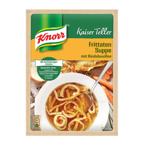 Austrian Food & Alcohol UK. Knorr Kaiserteller Frittatensuppe ...