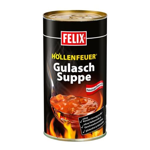 Picture of Felix Gulaschsuppe  Höllenfeuer - Felix Hellfire Goulash Soup 800g