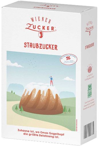 Picture of Wiener Zucker Staubzucker - powdered sugar 500g