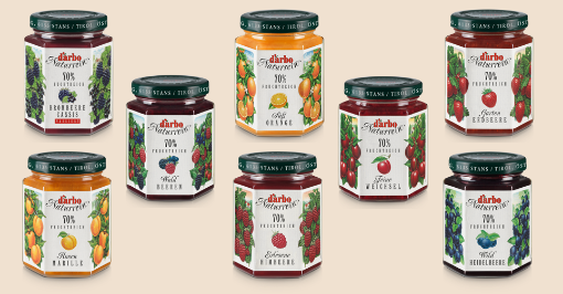 Picture of D'Arbo Preserves 70% Darbo Fruit Jams 200g
