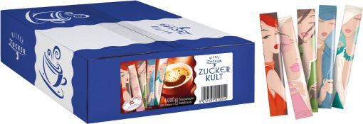 Picture of Wiener Zucker Sticks - Zucker Kult Sugar Sachets (1000 x 4g)