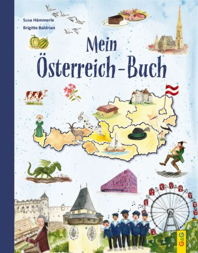 Mein Österreich-Buch - A children's book about Austria - UK STOCK