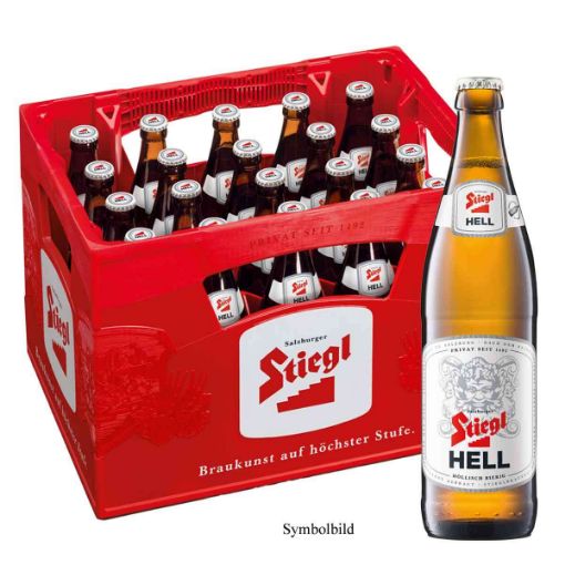 Picture of Stiegl Hell Bier - 20x 500ml Blonde Beer "Helles"