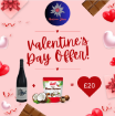 Picture of Valentine's Day Offer: Bottle of Heidi Schrock Red Wine and Casali Rum Chocolates