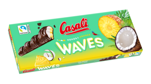 Picture of *Limited Time* Casali Waves - Chocolate, Coconut & Pineapple - 250g