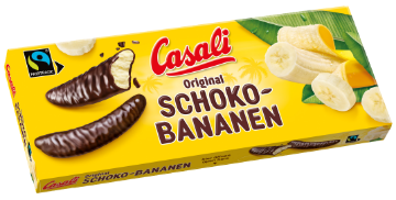 Show details for Casali Schoko-Bananen 24 Stück - Chocolate Banana - 24 pieces (300g) Picture of Casali Schoko-Bananen 24 Stück - Chocolate Banana - 24 pieces (300g)