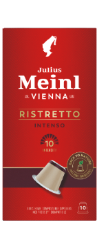 Show details for Julius Meinl Ristretto Intenso NESPRESSO Biodegradable Capsules Picture of Julius Meinl Ristretto Intenso NESPRESSO Biodegradable Capsules