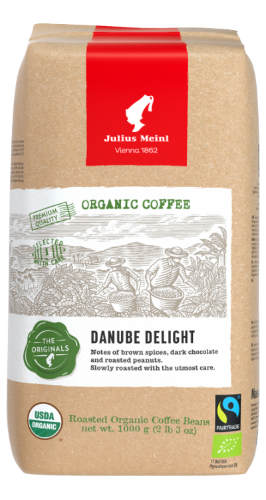 Picture of Julius Meinl ORGANIC Whole Bean Coffee - Danube Delight 1KG