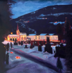 Picture of "Behind Your Goodbyes", Austrian painting by Selina Javaid