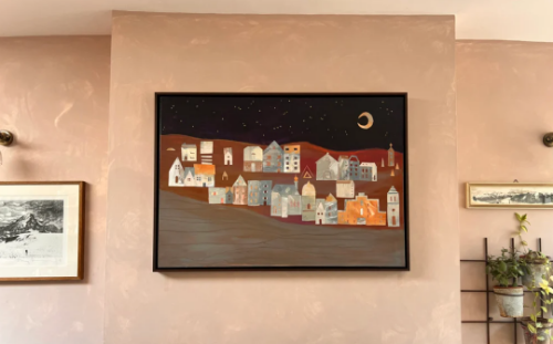 Picture of "The Waxing Moon", Austrian painting by Selina Javaid