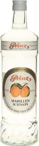 Picture of Prinz Marillen 40% Schnaps - Apricot Schnapps 1L