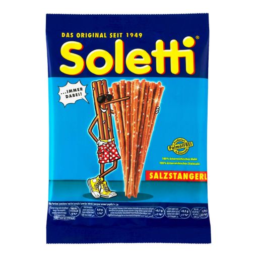 Picture of Soletti Salzstangerl - salted Austrian pretzel sticks 80g